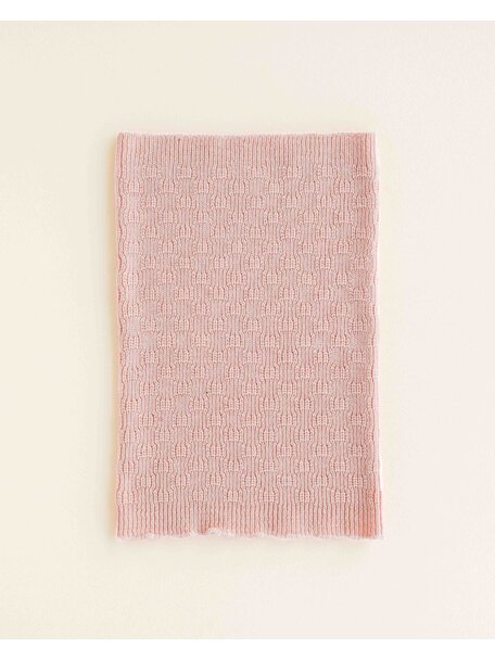 Hvid Tube scarf Gigi - powder