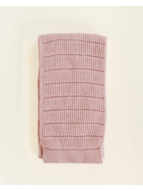 Hvid Merino wool scarf Jacobino - powder