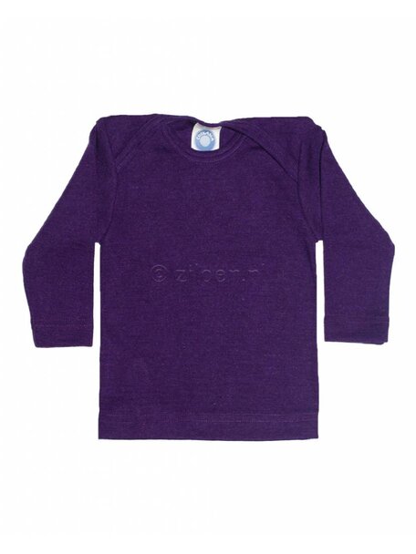 Cosilana Baby Shirt Wool/Silk - Purple