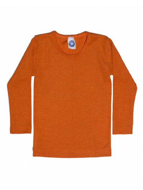 Cosilana Kids Longsleeve Wool/Silk - Orange