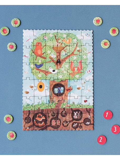 Londji Tiny puzzle - apple tree