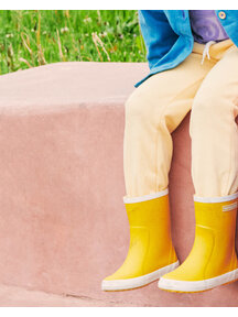 Bergstein Rainboots Natural Rubber - Yellow