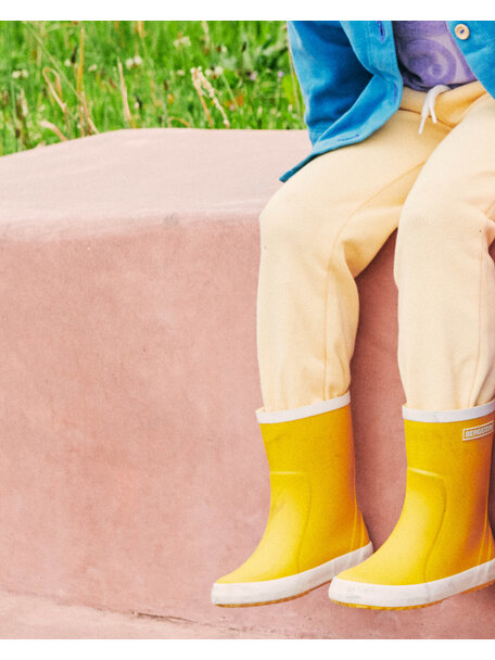 Bergstein Rainboots Natural Rubber - Yellow
