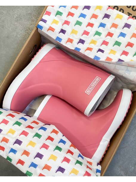 Bergstein Rainboots natural rubber - pink