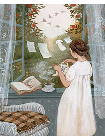 Robin Pieterse Folded card - soft hour