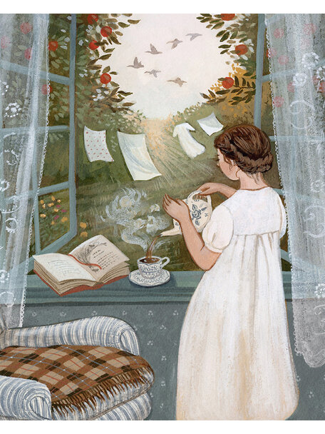 Robin Pieterse Folded card - soft hour