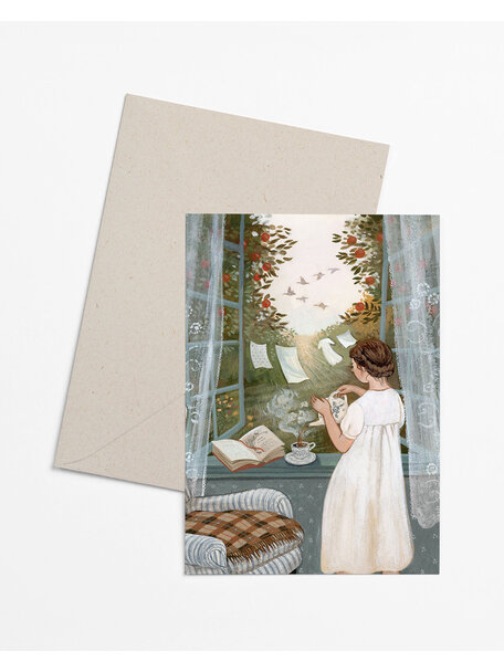 Robin Pieterse Folded card - soft hour