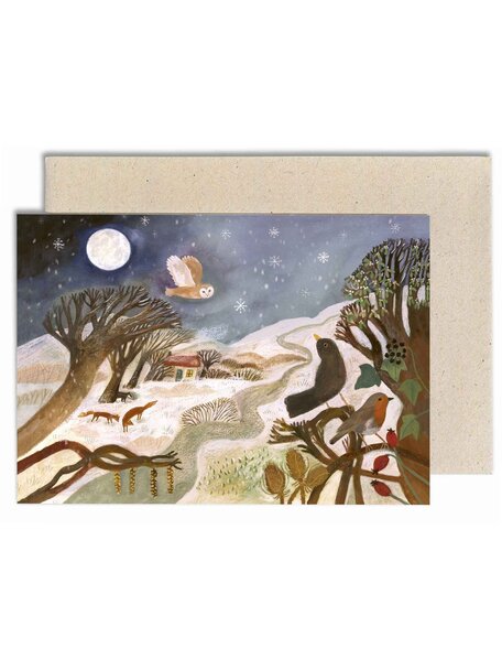 Gemma Koomen Folded card - into winter
