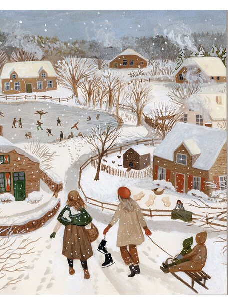 Robin Pieterse Folded card - frost