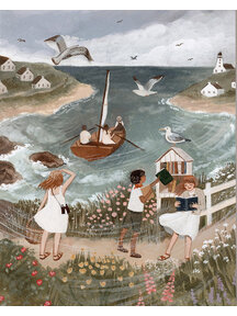 Robin Pieterse Single card - seaside