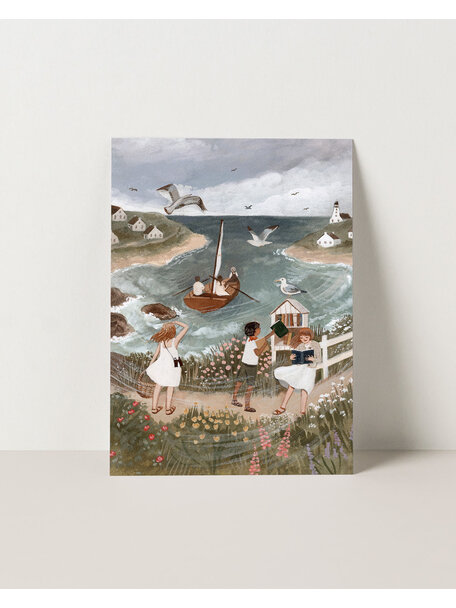 Robin Pieterse Single card - seaside