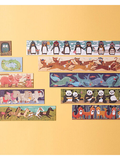 Londji Puzzle: 10 penguins