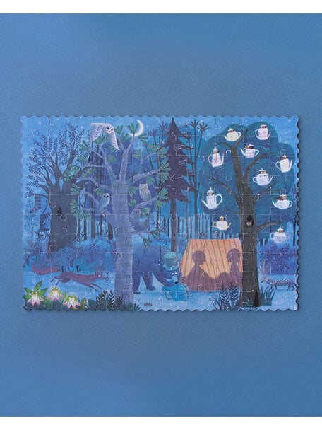 Londji Pocket puzzle: night and day in the forest