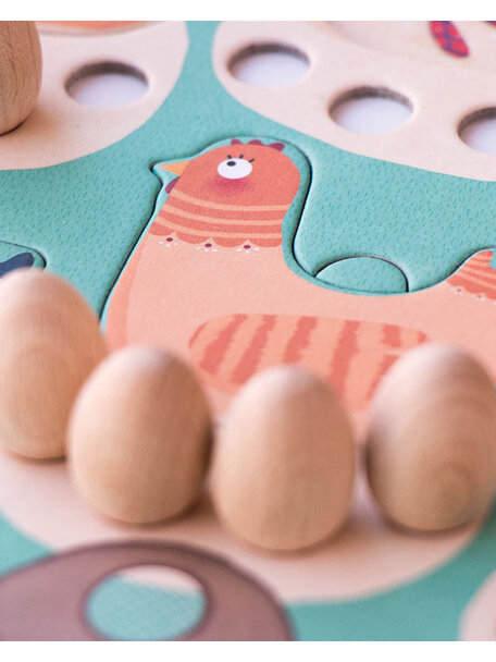 Londji Family game: gluck, gluck! the Fox