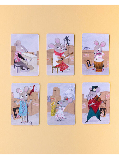 Londji Card game: animals big band