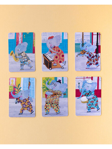 Londji Card game: animals big band