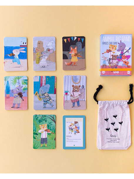 Londji Card game: animals big band