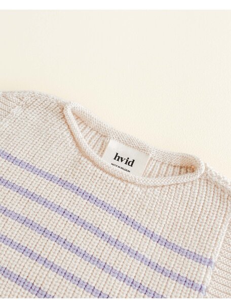 Hvid Cardigan Harvey - cream/lilac