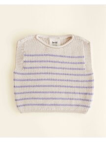 Hvid Cardigan Harvey - cream/lilac