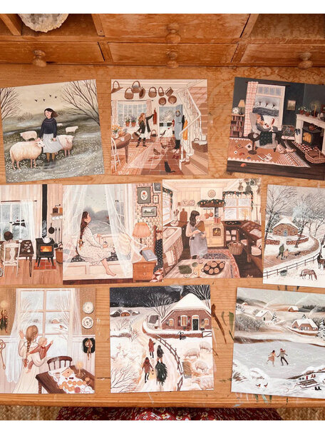 Robin Pieterse Card set - winter dreams