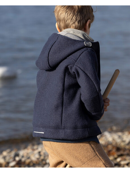 Disana Outdoor jacket boiled wool - indigo