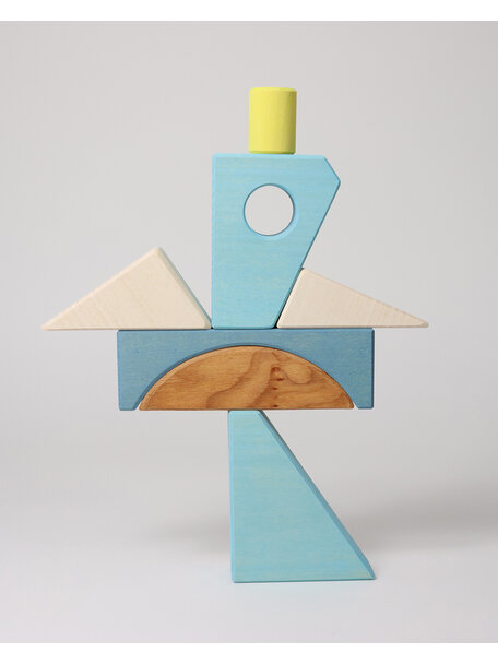 Grimm's Building set - sailboat