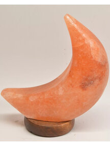 Himalayazout Himalayan salt lamp - moon
