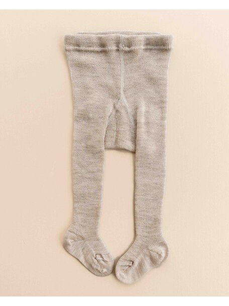 Grödo Baby Tights Wool - Light brown