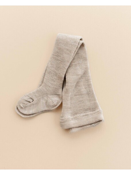 Grödo Baby Tights Wool - Light brown