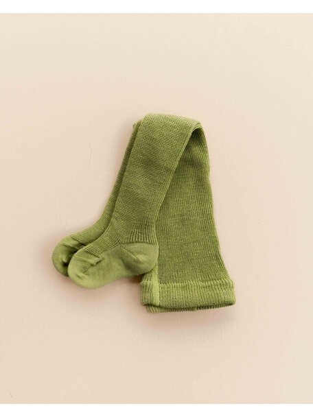 Grödo Baby Tights Wool - Moss green