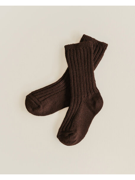 Unaduna Thick children's socks made of wool - kladdkaka