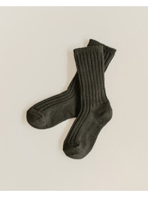 Unaduna Thick children's socks made of wool - wakame