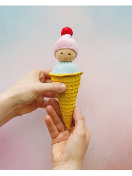 Nanchen Natur Rattle - ice cream