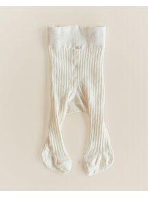 Unaduna Ribbed baby tights - munkki