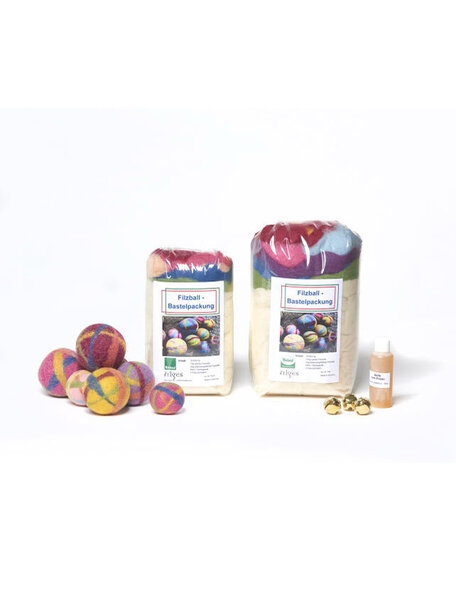 Filges DIY kit felt balls - 100 grams