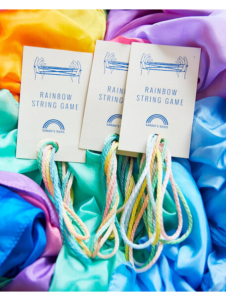 Sarah's Silks Rainbow string game