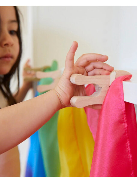 Sarah's Silks Wooden playclips (4 pieces)