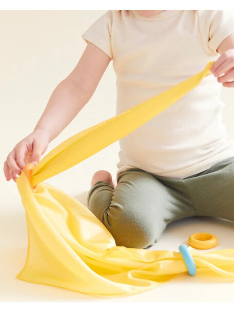 Sarah's Silks Play cloth mini silk - yellow