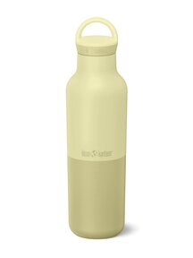 Klean Kanteen Insulated Classic bottle 592 ml with arch loop cap - wax yellow