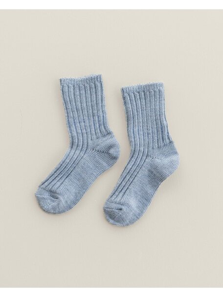 Unaduna Thick children's socks made of wool - nila