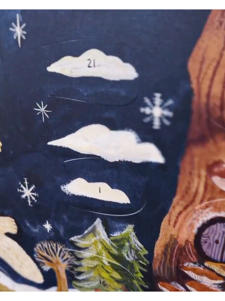 Boeken & Kaarten Advents Calender - winter magic
