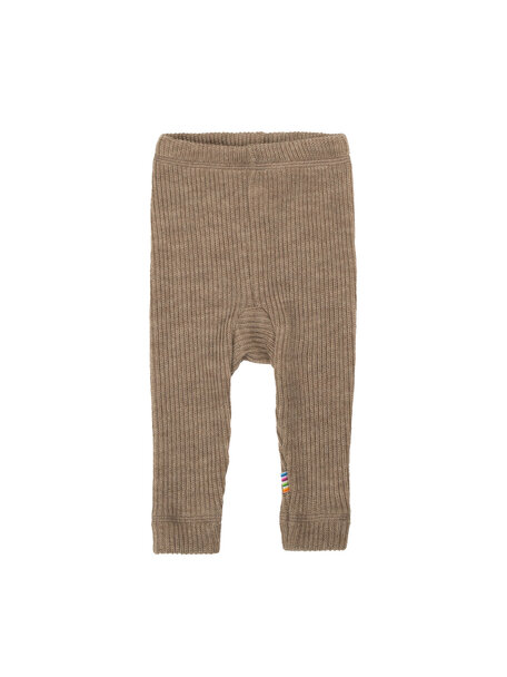 Joha Heavy rib pants wool  - beige melange