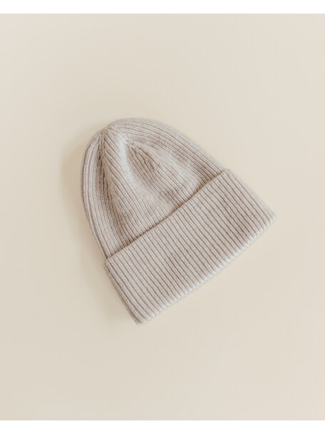 Unaduna Merino wool beanie - maca