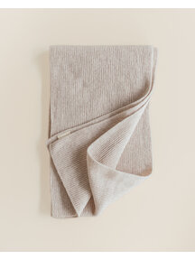Unaduna Merino wool scarf - maca