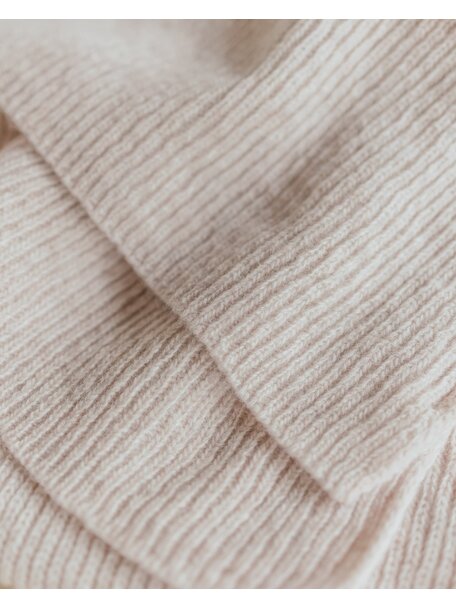 Unaduna Merino wool scarf - maca