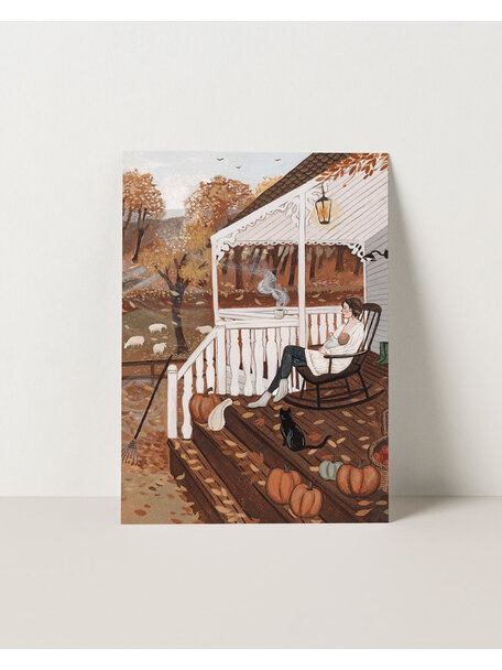 Robin Pieterse Single card - autumn's breath