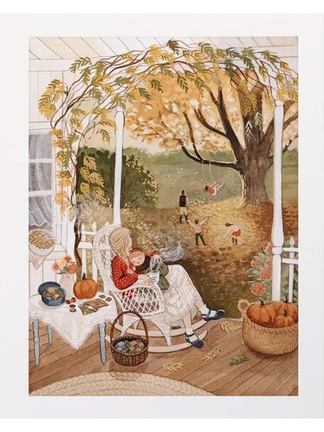 Robin Pieterse Single card - pumpkin spice