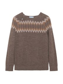 Serendipity Women's alpaca sweater - earth
