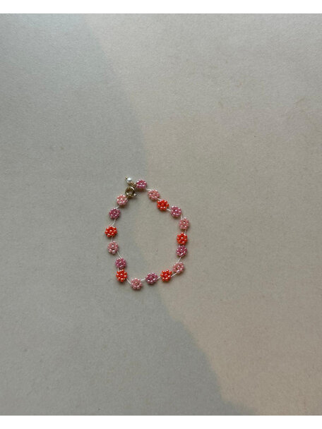 Labro Fiori ladies bracelet 18cm - misto coral