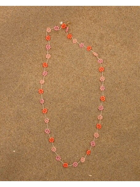 Labro Fiori ladies necklace 42cm - misto coral